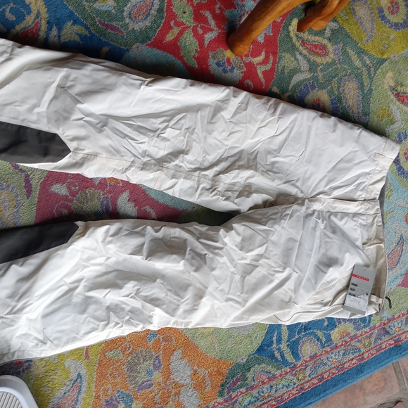 Prada White and Gray Pants Snow And Ski